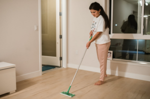 sweeping